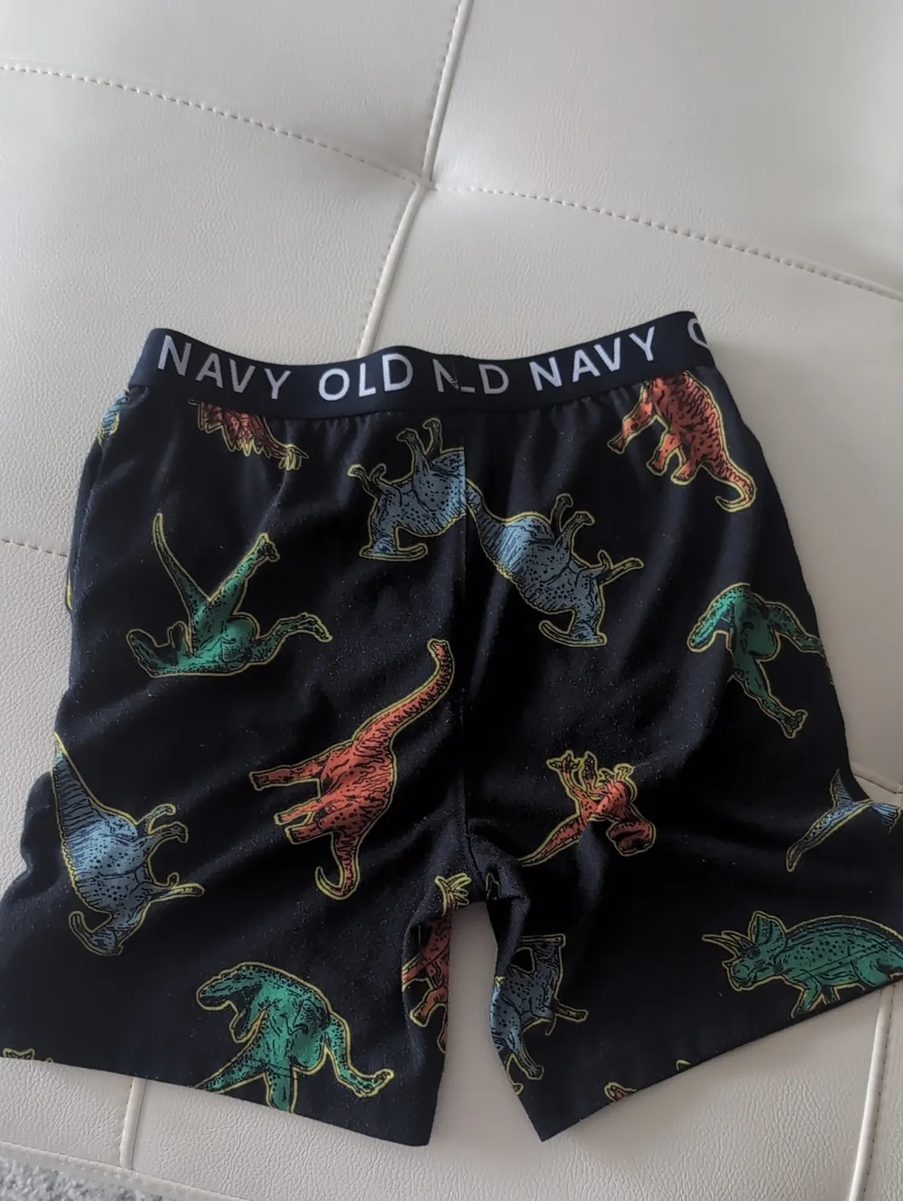 Old Navy Black Boys' Dinosaur Print Pj Shorts